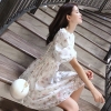 Mishow 19 Femal Summer Chiffon Dresses V-Neck Floral Beach Dress Mini cute girl Dress MX18B1234