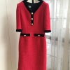 Elegant half sleeves dress Brand new high quality high-rise