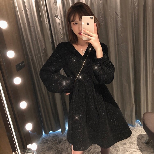 Women Dress Plus Size Half Sleeve Loose Long Formal Party Dress Women Dress Plus Size Half Sleeve Loose Long Formal Party Dress