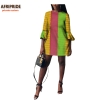 Style with the AFRIPRIDE African Women Flare Sleeve Dress – 100% Cotton
