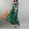 Effortless Elegance – Chiffon Silk Runway Dress for Women, Plus Size