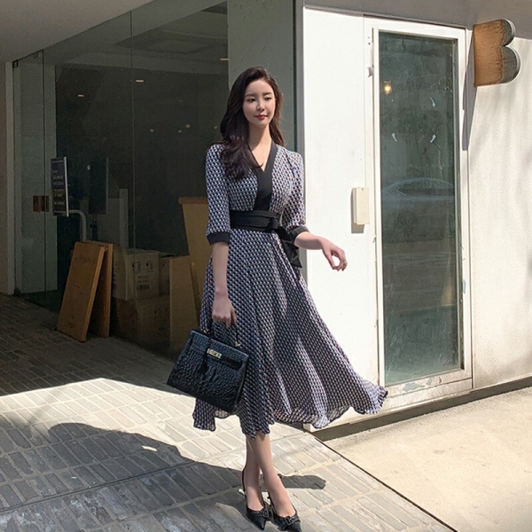 Women Half Sleeve Corset Midi Dress Women Loose Casual Long Dress Summer Clothes for Women Ukraine Big Swing Elegant Print Dress 1 Half Sleeve Corset Midi Dress Women Loose Casual Long