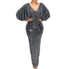 Long Pencil Dresses Club Luxury Party Tunic High Waist Backless