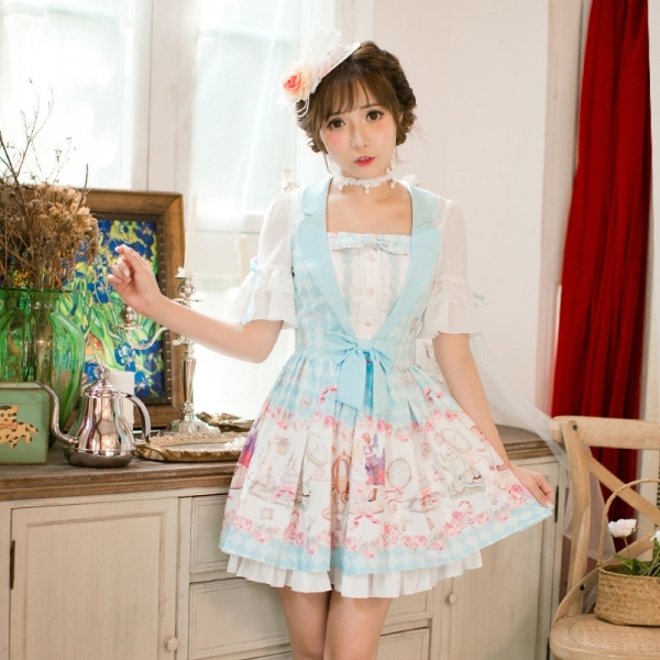 Princess Sweet Lolita Candy Rain Dress – Sweet Navy Style