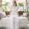 Big Swing Holiday Beach Dress O-Neck Half Sleeve Spring Summer Dress