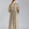 Plus size half sleeves loose fit two pieces dress