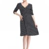 Summer dress women princess elegant and ladies dress half sleeve