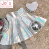 Harajuku Casual Sexy Laser Hight Waist Micro Mini Short
