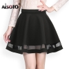 Midi skirt Sexy skirts womens Pleated skirts saias Korea