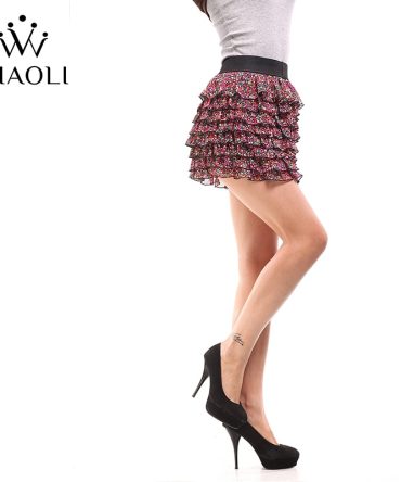VIAOLI Women Fashion Sexy Lady Schoolgirl Cosplay Sleepwear Plaid Night Super Mini Pleated Skirt Short Skirt size XS S M L XL