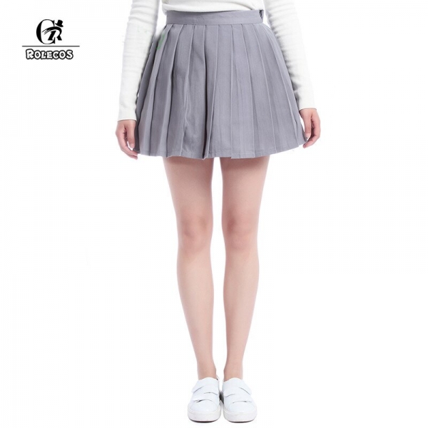 School Patterns Preppy Sweet Style Women Skirt Summer