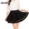 Chic Black Pleated Tutu Skirt for Women – Perfect for School, Parties, and Special Events