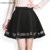 Tulle midi skirt Sexy Girls lolita mini Pleated
