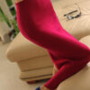Skirts Woman High Waist Woolen Skirt Female Pleated