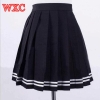 Japanese High Waist Pleated Skirts Anime Cosplay School Uniform JK Student Girls Solid Pleated Skirt Girls WXC