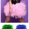 Cute petticoat tulle tiered tutu mini skirt 7 colors S/M L/XL petticoat