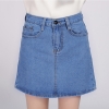 Stylish Denim Skirt for Women: Vintage A-Line Mini Skirt for Fall & Winter – Plus Size S-3XL