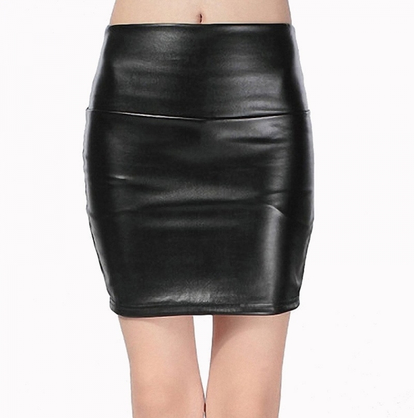 19 New fashion Women faux pu Leather skirt high waist party clothing female short pencil woman skirts saias femininas 19 New fashion Women faux pu Leather skirt high waist party clothing female short pencil woman skirts saias femininas