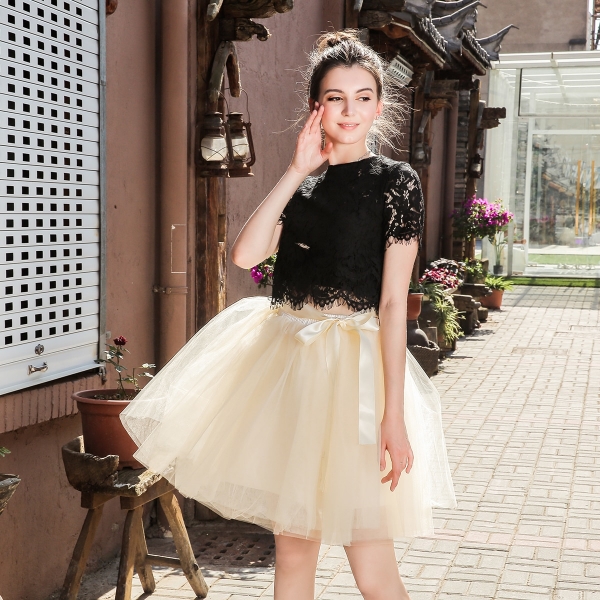Skirts Womens 7 Layers Midi Tulle Skirt Fashion Tutu Skirts Women Ball Gown Party Petticoat 19 Lolita Faldas Saia 1 7-Layer Midi Tulle Skirt for Women – Fashionable Tutu Petticoat for Ball Gowns, Parties, and Special Occasions