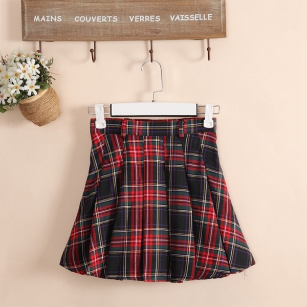 6 colors Plaid uniform skirts Korea Fashion Preppy Style Pleated Skirt Women Red Plaid Skirt School Uniform Girls Short Skirts 1 Preppy Style Plaid Uniform Skirts β Korean Fashion Pleated Skirt for Women & Girls π