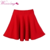Candy Color Casual A-line Flared Mini Circle Short