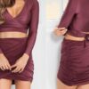 Apparel Pencil Skirt Women 8 Colors High Waist Ruched Mini Skirt