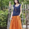 Elevate Your Summer Wardrobe with QATURALAN's Fashionable Linen Cotton Maxi Skirts