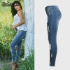 Upgrade Your Wardrobe with Women's Plus Size Embroidered Flare Jeans – Stylish & Comfortable