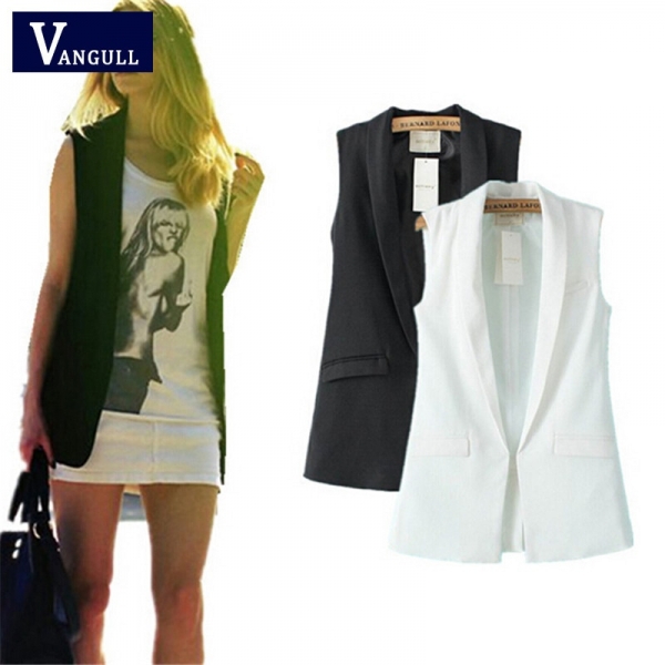 Wardrobe waistcoat Stable Slim vest  Ornament Vests Feminine Sleeveless