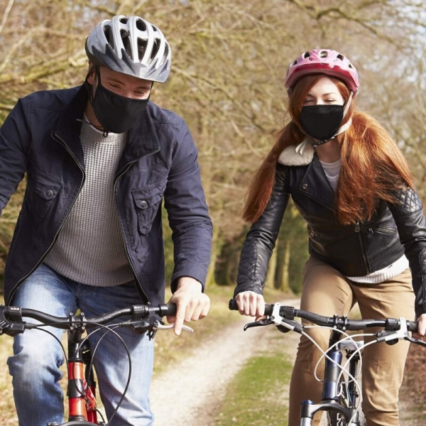 2pcs Safety Mouth Mask Adjustable Anti Dust Face Mouth Mask Black Cotton Face Mask For Outdoor Cycling Camping Travel 2pcs Safety Mouth Mask Adjustable Anti Dust Face Mouth Mask Black Cotton Face Mask For Outdoor Cycling Camping Travel