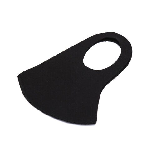 1pc/5pcs In Stock Reusable Mouth Mask , Washable Dust Proof Black Face Mask Breathable Super Soft Fashion Design 1