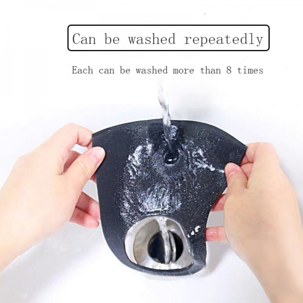 100 Pcs Washable Mud Proof Reusable Face Mouth Masks
