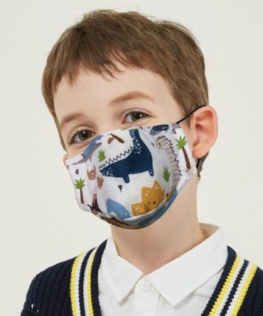 Children Mouth Mask With Breath Design Replaceable Filter Anti Dust Mouth Mask PM2.5 Respirator Kids Face Mask
