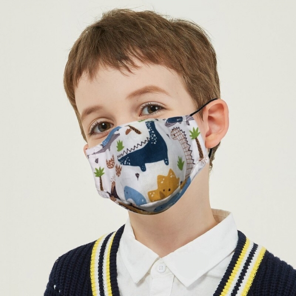 Children Mouth Mask With Breath Design Replaceable Filter Anti Dust Mouth Mask PM2.5 Respirator Kids Face Mask
