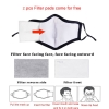 Protective Cotton Face Mask with PM2.5 Activated Carbon Filter - Breathe Safely and Stylishly