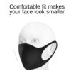100 Pcs Washable Mud Proof Reusable Face Mouth Masks