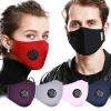 Cotton Face Masks With Respiration Valve Anti-dust PM 2.5 Dustproof