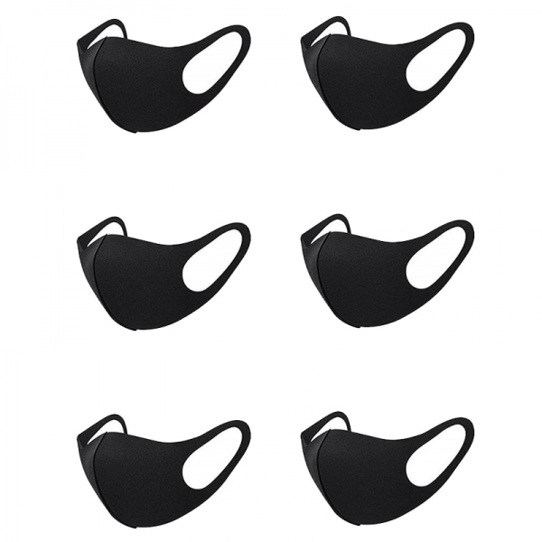 Unisex Face Mask Dust Mask Anti Air Pollution Dust Mask Unisex Mouth Mask,Washable and Reusable Black Cotton Face Mask 6Pcs Blac Unisex Face Mask Dust Mask Anti Air Pollution Dust Mask Unisex Mouth Mask,Washable and Reusable Black Cotton Face Mask 6Pcs Blac