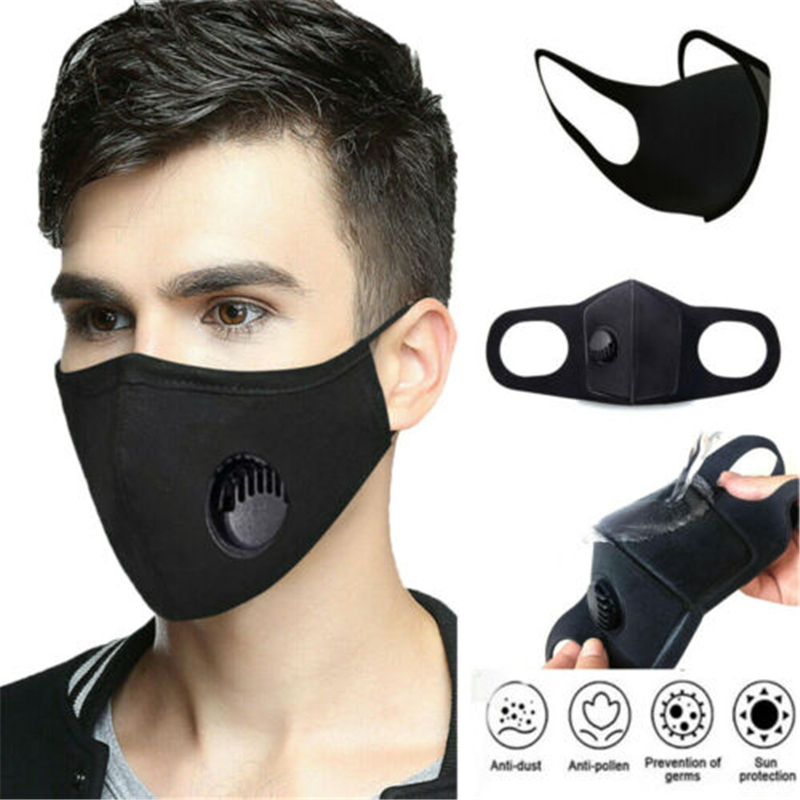 1PCS Cotton Face Mask Breathable Mascherine Reusable Anti Pollution Anti-fog Anti-Dust Face Mask Adult/Child Face Mask 2