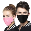 Dust Mask Breathable Unisex Cotton Face Mask Reusable Anti Pollution Face Shield Wind Proof Mouth Cover Activated carbon filter
