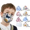 Youngsters Mud Masks PM2.5 Print Breath Design Replaceable Filter Anti Mud