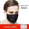 Description This PM2.5 cotton mask is comfortable to wear,the elastic ear band design makes it convenient to wear. Breathable,skin-friendly,the cotton blend fabric makes the mask harmless to face skin. Contains a filter insert Snugly fit face design can provide a better seal Suitable for many occasions to wear. Specification: Material: Cotten blend + Non-woven fabric. Color: Black,blue. Size: 25*15cm. Note There might be a bit color distortions due to different computer resolutions. There might be a slight errors due to different hand measurement. Due to the elastic band's color is random,customer may receive same color product while purchase several products. Package included: 1x Mask. 1x Filter insert.