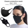 Black Anti-Mud Cotton Face Mask: Your Stylish Shield