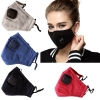 Cotton Face Mask With Filters Activated Carbon Filter Pm2.5 Mask Dust Respirator Reusable Masks