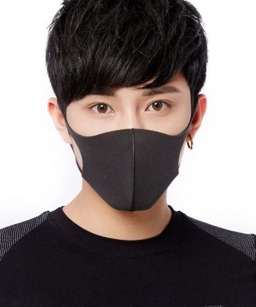 100 Pcs Washable Dust ProofReusable Face Mouth Mask , Breathable Super Soft Fabric, Fashion Slim Face Design