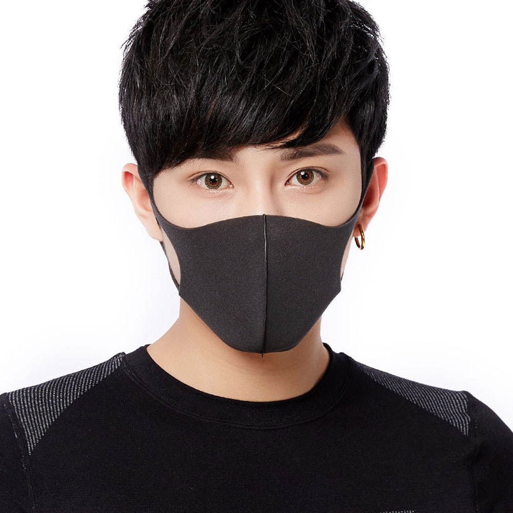 100 Pcs Washable Dust ProofReusable Face Mouth Mask , Breathable Super Soft Fabric, Fashion Slim Face Design