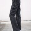 Unfastened Pants Excessive Waist Pants Brandy Melville Girls