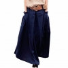 Women Linen Long Summer Skirt