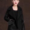 AYUNSUE Girls Down Jacket Winter Coat – Korean Style White Duck Down Coat with Fox Fur Trim ❄️🧥