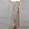 Informal Unfastened Excessive Waist Maxi Skirts
